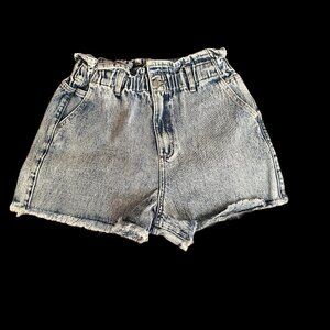 High Waist Denim Shorts
